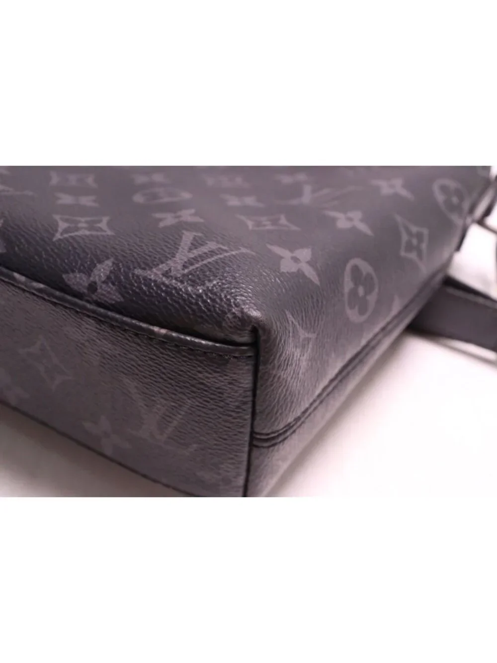 Louis Vuitton Monogram Eclipse Odyssey Briefcase Leather 2-Way Business